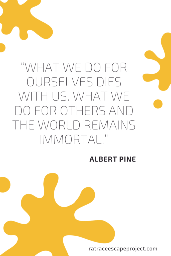 Albert Pine Quote